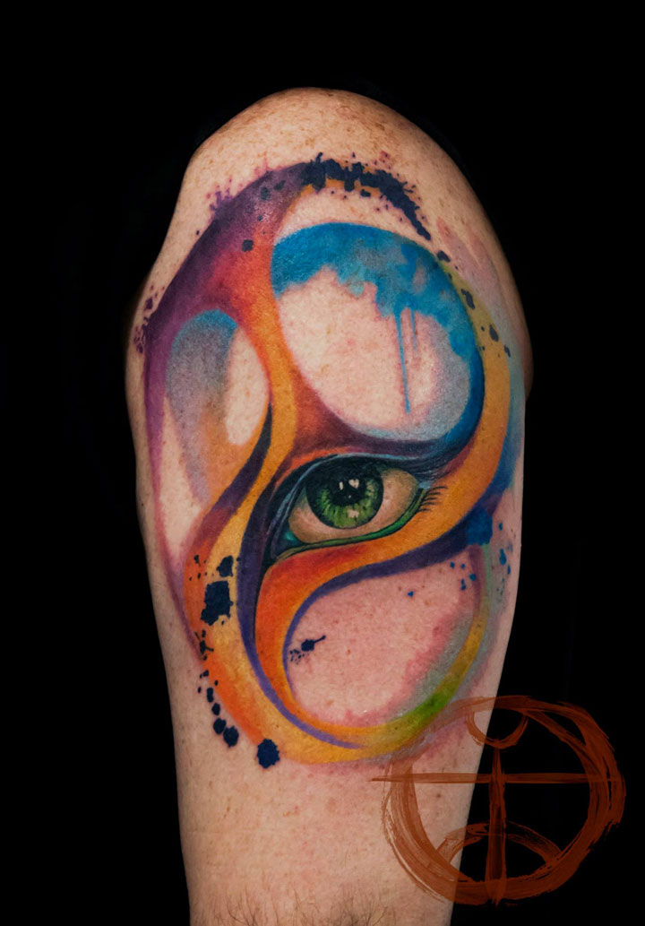 Beautiful Colorful Tattoos That Look As If Painted On The Body