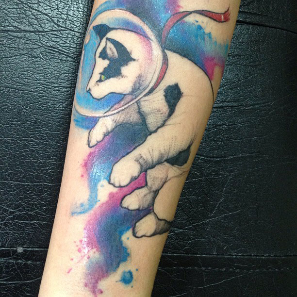 Beautiful Colorful Tattoos That Look As If Painted On The Body