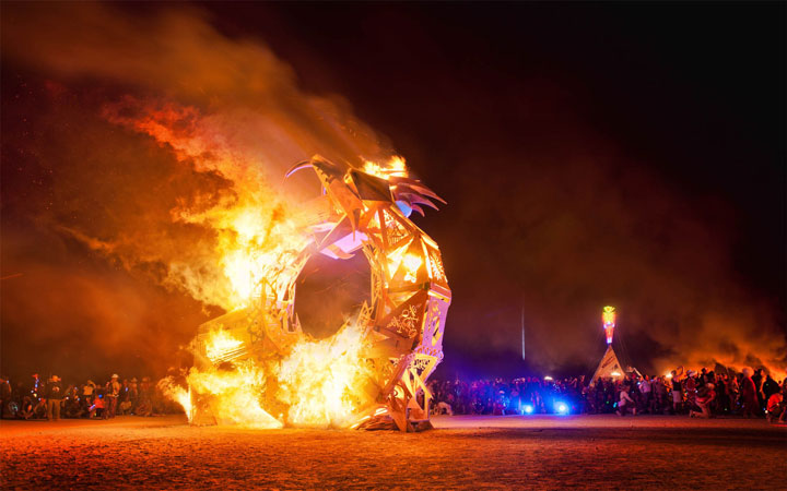 Crazy Moments From The Famous Burning Man Festival Of Nevada