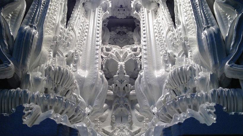 Architectural Feat: A Gigantic Sculpture Made Entirely Using 3D Printing