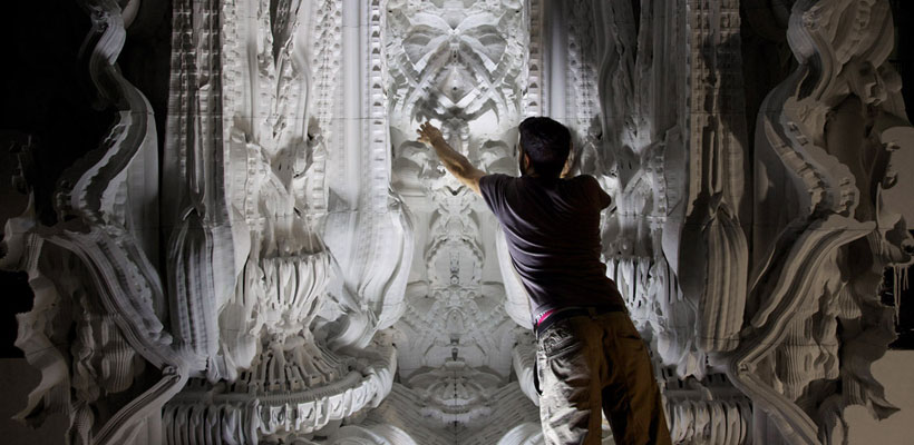 Architectural Feat: A Gigantic Sculpture Made Entirely Using 3D Printing