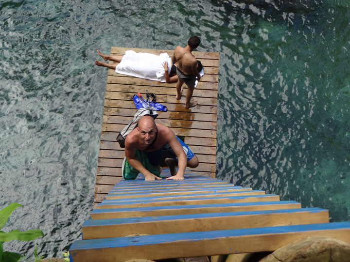 Lotofaga-Upolu island-Incredible Inground Natural Swimming Pool In The Middle Of Pacific