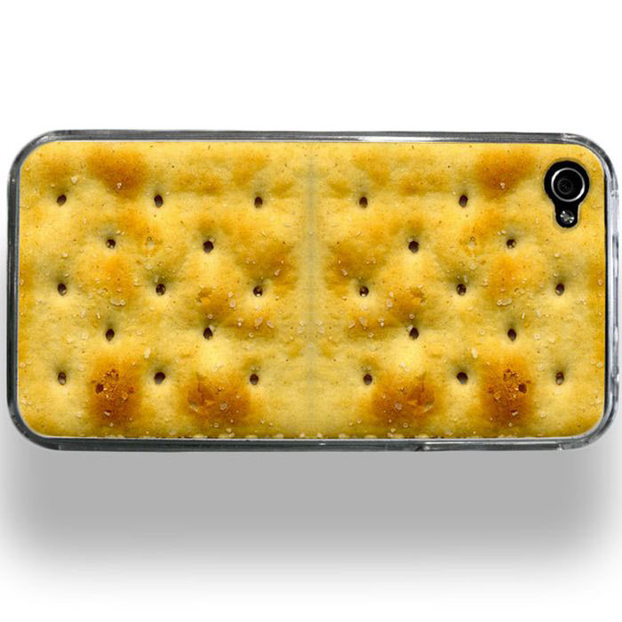 iPhone cover as a biscuit-Irrestible iPhone Cover Designs