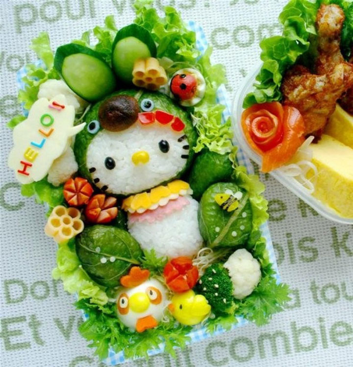 Japanese Chief Cook Turns Famous Maki Food Into delicious artworks