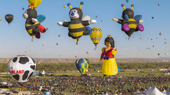 Balloon Festival of Albuquerqe Witness The Soaring Of Hundred Of Beautifu Balloons-10