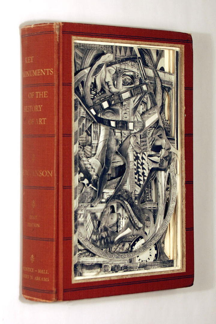 Brian Gives A New Life To Old Books By Carving Them Into Sculptures-24