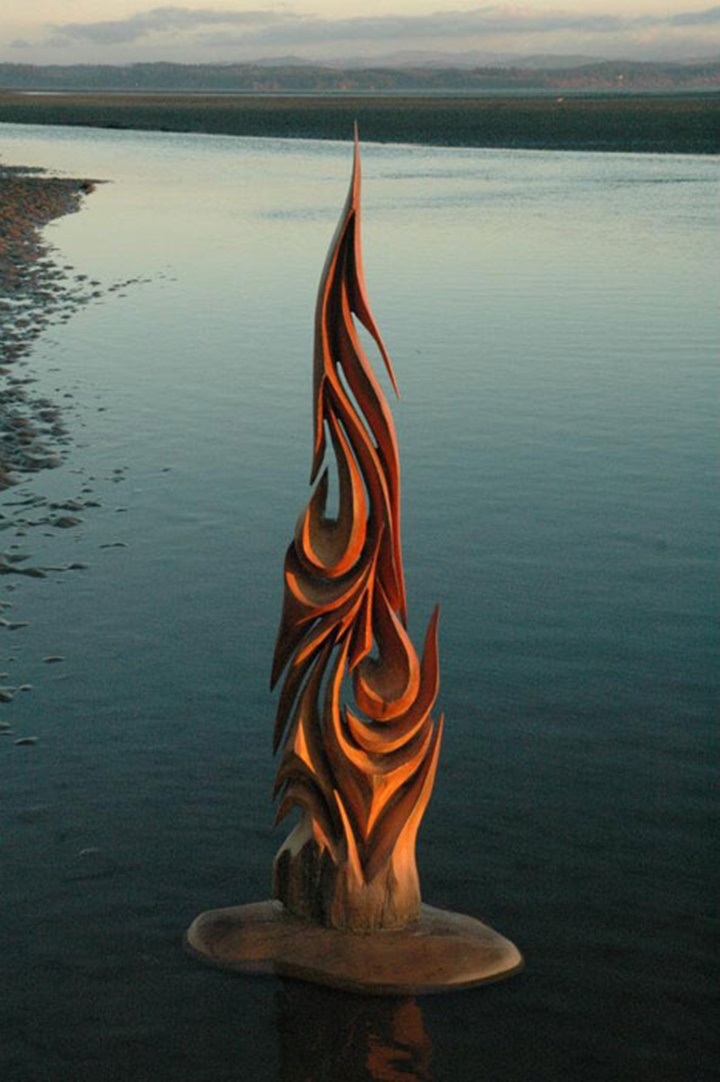 Sculptures-Jeffro makes impressive sculptures made only with wood-2