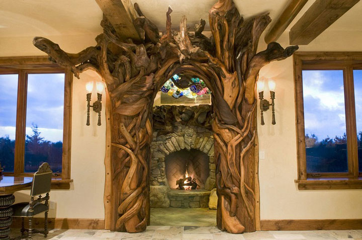 An arch-Jeffro makes impressive sculptures made only with wood-4