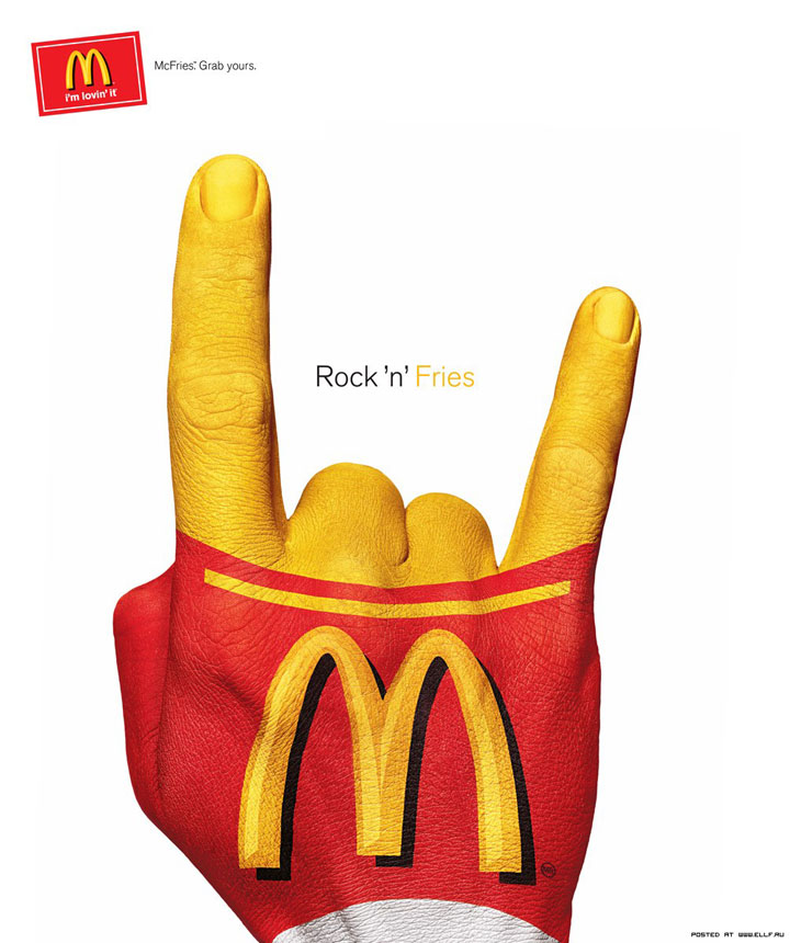 Rock 'n' Chips-most creative advertisements ever used by McDonald's in the world-15