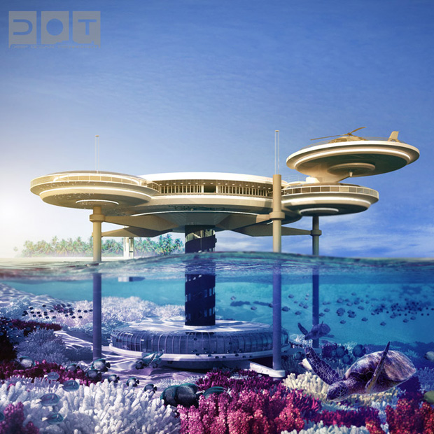 Water Discus: Future Underwater Hotel In Dubai