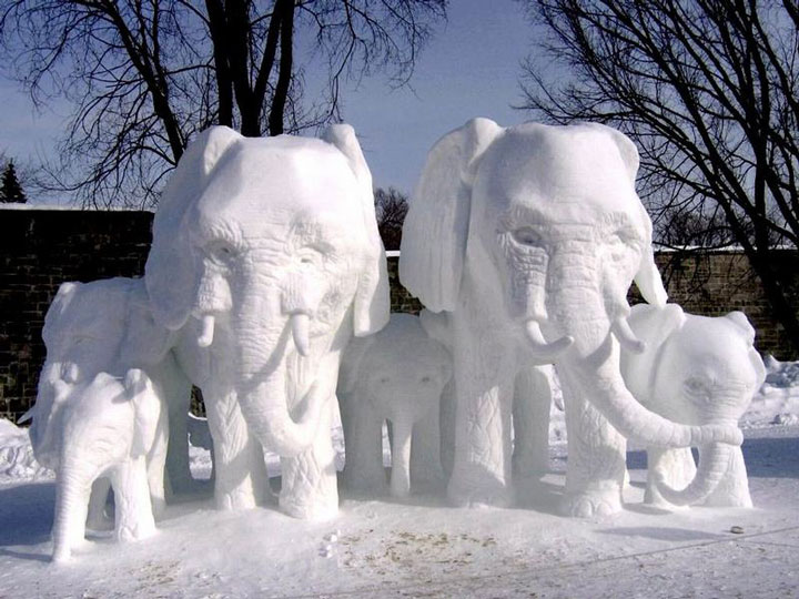 Awesome Ice Sculptures That Will Make Traditional Snowman Jealous-15