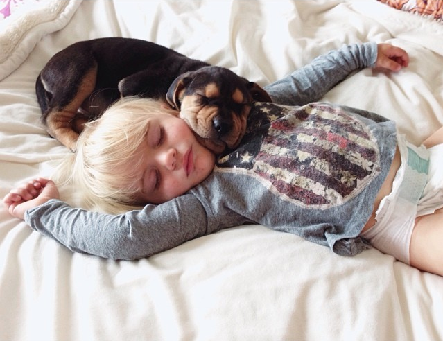 Jessica A stunning Series Of Photograph Immortalizes The Friendship Between A Baby And A Puppy-13