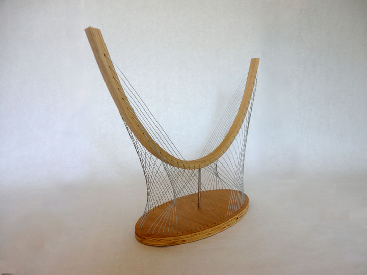 Amazing Furniture Held Together Only By The Tensioned Cables-
