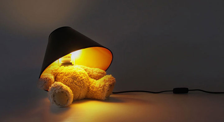Teddy bear lamp -Super Creative Lamps For Decoration Of Your Home-4