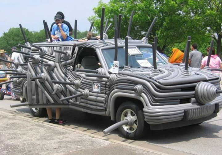 Top 22 Unusual And Crazy Cars That will not go unnoticed-18