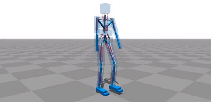 Amazing Computer Program Simulates Body Muscle Actions To Learn Walking-