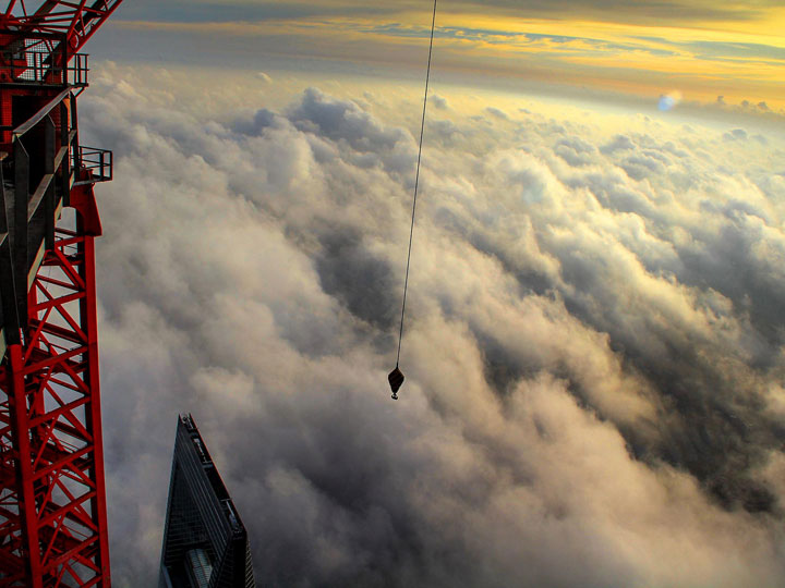 The Beauty Of Shanghai Revealed From A Crane At Height Of 600 Meters-12