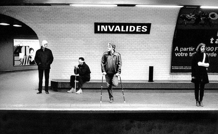A Photographer Stages Wacky Scenes With Paris Subway Station Names-15