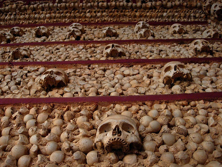 Top 14 Creepy Monuments Erected With Human Bones And Skulls-22