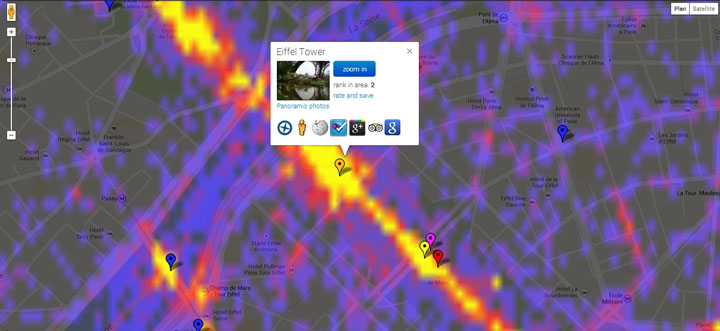 Sightmap: Use Google's Interactive MAP To Discover World's Most Photographed Places -1