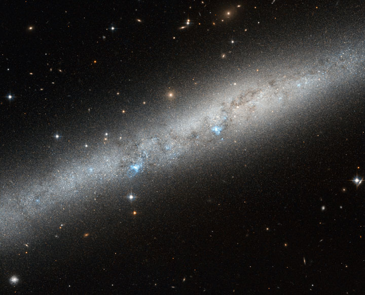 The spiral galaxy IC 5052-Stunning Photographs Of Our Universe Taken By The Hubble Telescope-23
