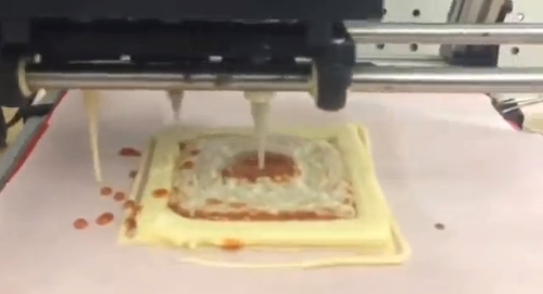 3D Printing Technology For Astronauts To Easily Make Fresh Pizzas In Space (Video)-