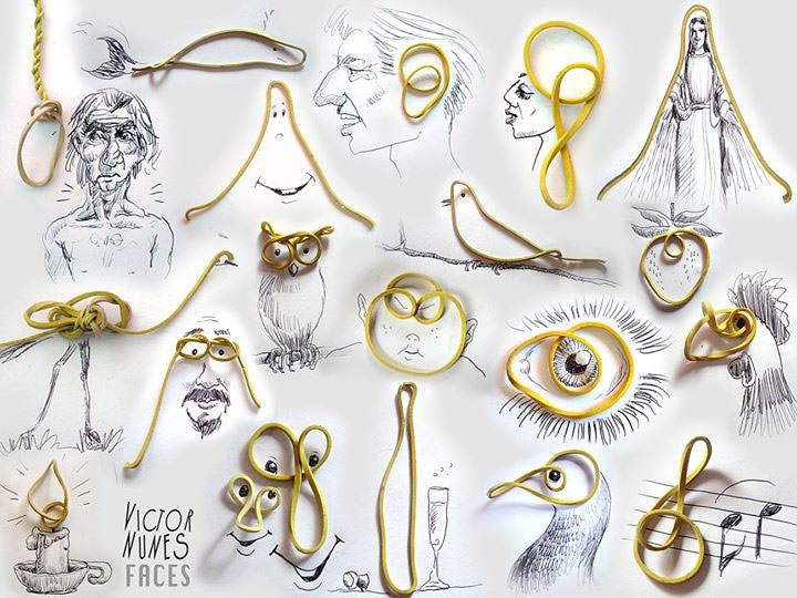 Portugese artist creates Amazing Artworks Created Using Just A Pen And Everyday Objects-10