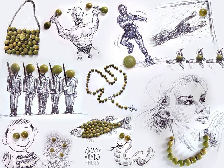 Portugese artist creates Amazing Artworks Created Using Just A Pen And Everyday Objects-12