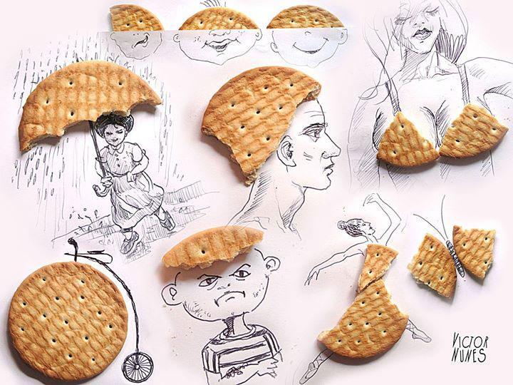 Portugese artist creates Amazing Artworks Created Using Just A Pen And Everyday Objects-15