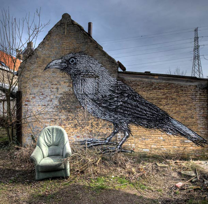 An Abandoned Flemish City Becomes A Giant Canvas Dedicated To Street Art (Photo Gallery)-5