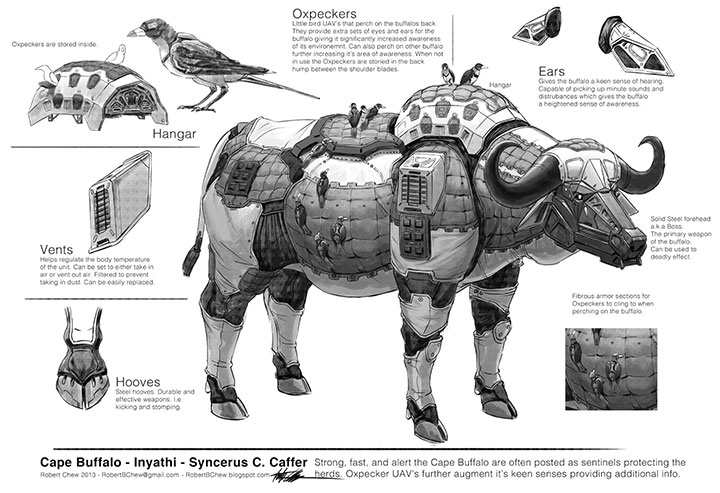 Endangered Robotic Animals Armed To Fight Against Poachers Photo 