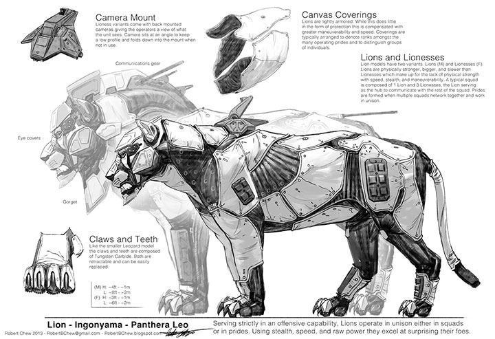 Endangered Robotic Animals Armed To Fight Against Poachers (Photo Gallery)