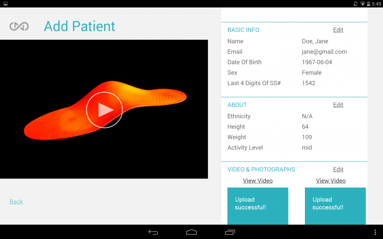 Sols:  Create Customized 3D Insoles From A Scan Of Foot With Smartphone App-4