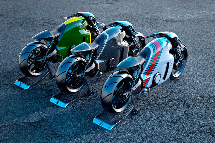 Lotus develops the prototype of Superbike Tron-4