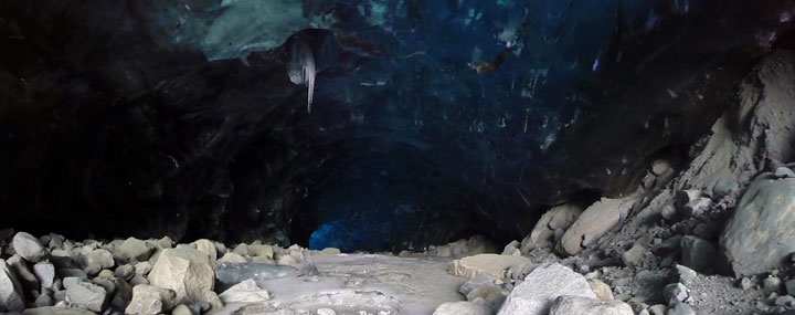 A Drone Explores The Heart Of Alaska's Most Beautiful Cave-3