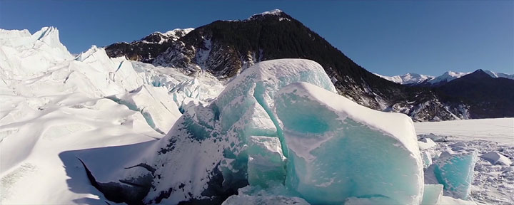 A Drone Explores The Heart Of Alaska's Most Beautiful Cave-7