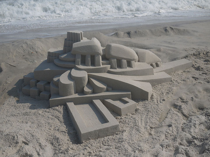 Geometric Sand Castles That Are True Architectural Masterpieces -17