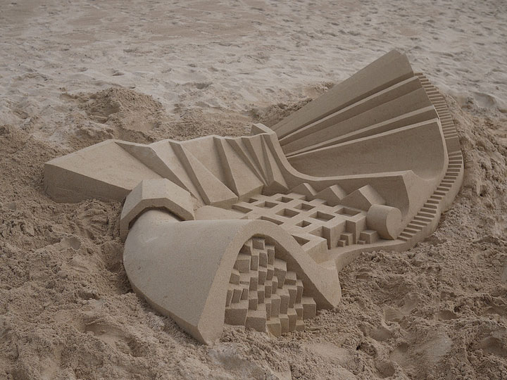 Geometric Sand Castles That Are True Architectural Masterpieces -2