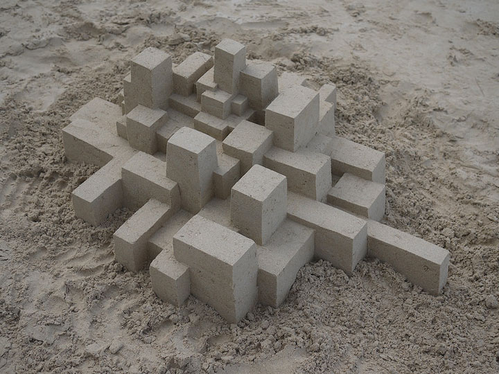Geometric Sand Castles That Are True Architectural Masterpieces -4