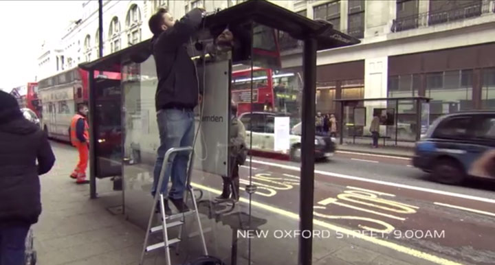 Incredible Bus Stop Shelters Uses Augmented Reality To Stun The Passengers (Video)-