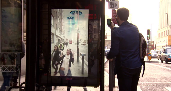 Incredible Bus Stop Shelters Uses Augmented Reality To Stun The Passengers (Video)-7