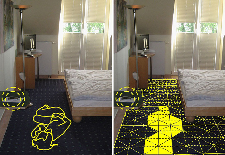 SensFloor: An Intelligent Ground Mat Detects And Calls For Help When Someone Falls (Video)-4