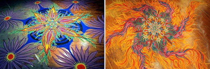 A Street Artist Makes A Series Of Mesmerizing Drawings Using Colored Sand-8