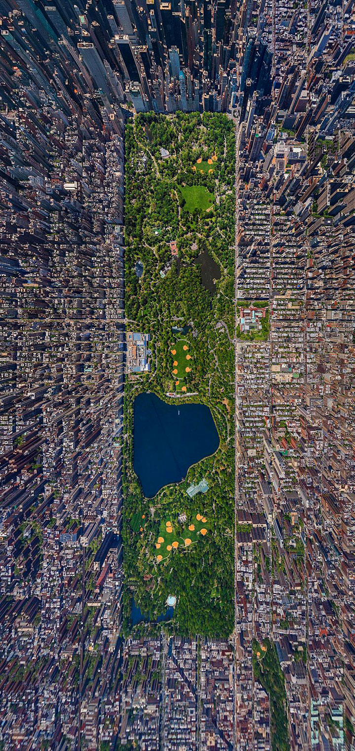 Central Park-The real surroundings Of Famous Tourist Destination Monumentsstcard-22