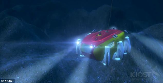 HD cameras of Crabster