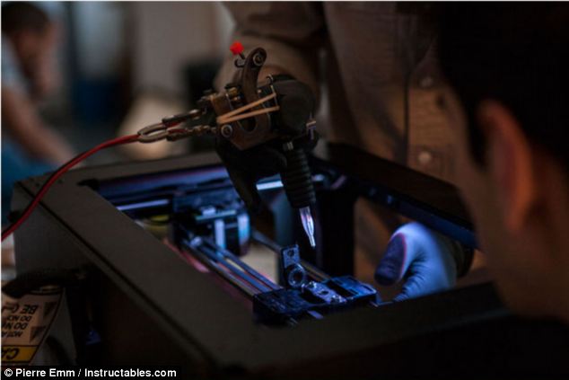3D printers for tattooing