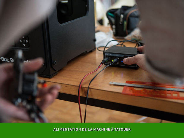 3D Printer to Print the Tattoo on the Skin of a Human Being is Designed by 3 Students