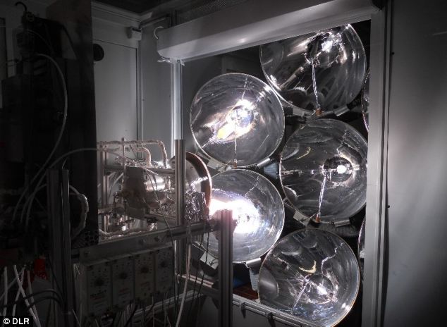 Water and CO2 used to generated fuel