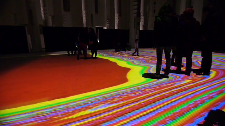 Enjoy Magical Walk On The Floor Of Sacre-Coeur Casablanca Illuminated By Thousands Of Colors-