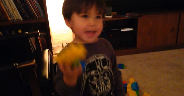 A Humorous Dad Turns Everyday Life Of His Little Boy Into A Real Action Movie (Video)-16